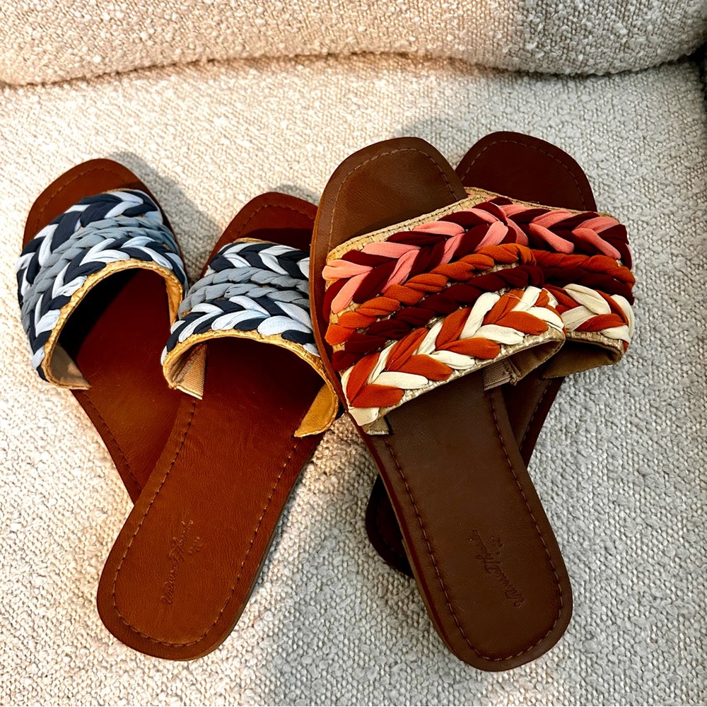 2 Pairs Boho Sandals